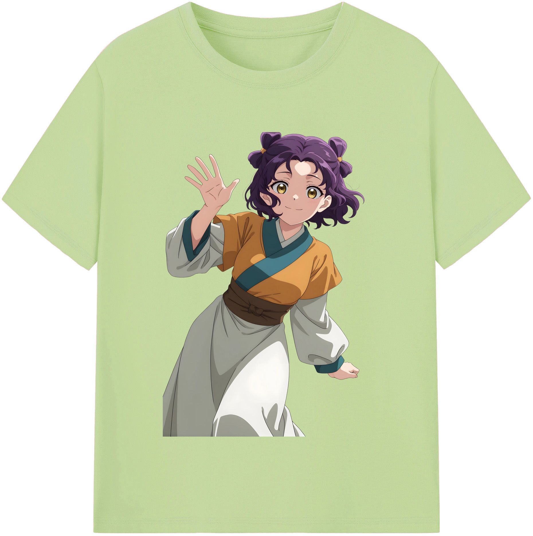 （画像用） 薬屋のひとりごと The Apothecary Diaries 綿100％半袖Tシャツ（フロントプリント）